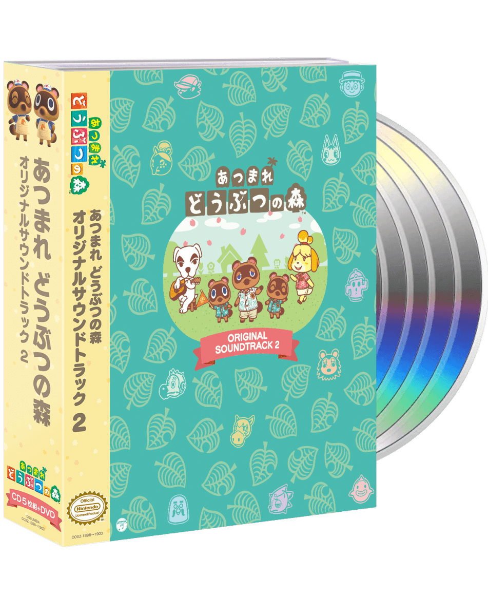 Animal Crossing Original Soundtrack CD 1DVD JUST FOR GAMES