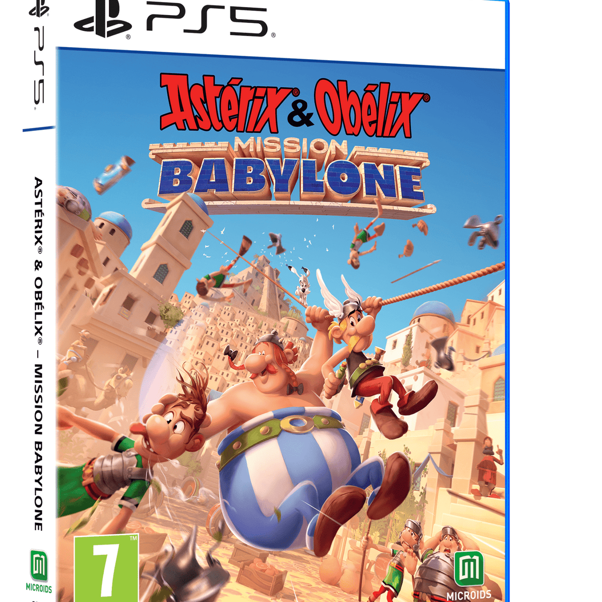 Jeu PS5 Asterix Obelix XXL Romastered Playstation Sony Familial et pour enfants - Jeux vidéo