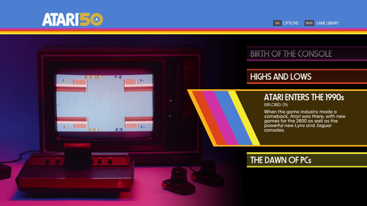 Atari 50: The Anniversary Celebration PS4 - Jeux Vidéo Physique - Atari - Shop Just for Games