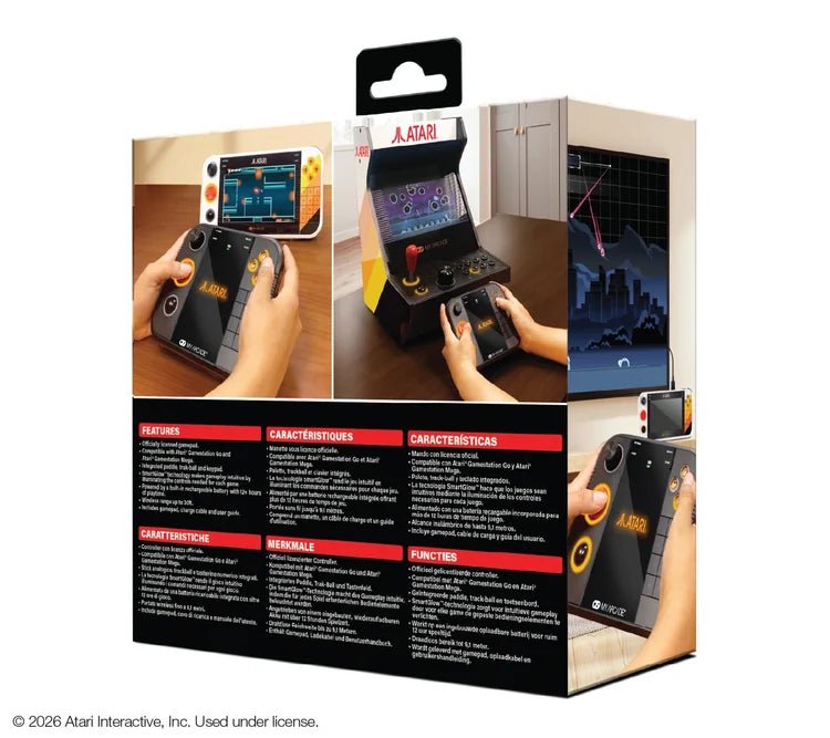 Atari Gamestation Gamepad - Manette sans fil - Manettes - My Arcade - Shop Just for Games