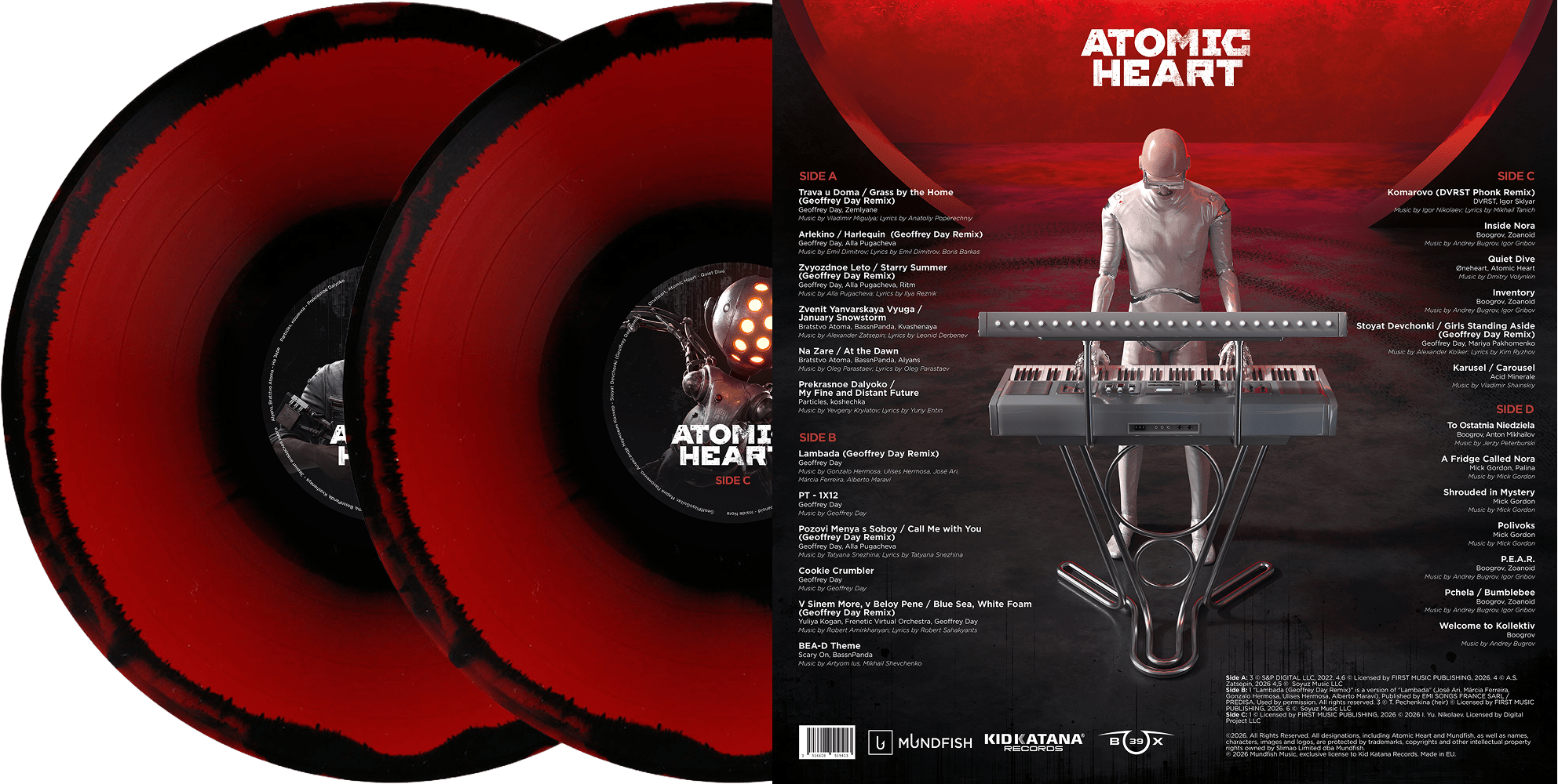 Atomic Heart Original Game Soundtrack Vinyle 2LP - Vinyles - BIGWAX - Shop Just for Games