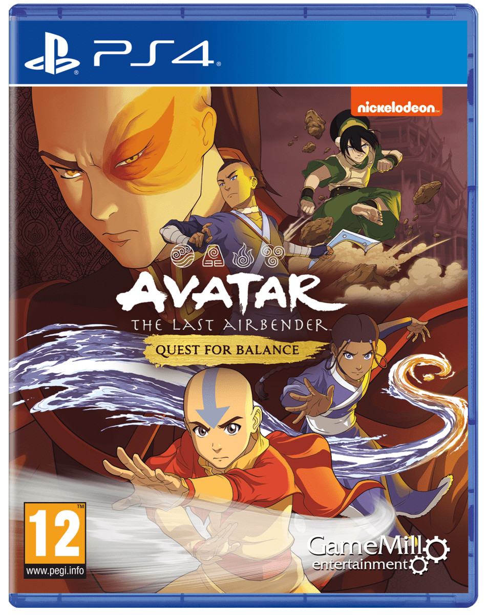 Avatar The Last Airbender Quest for Balance PS4 - Jeux Vidéo Physique - GAMEMILL - Shop Just for Games
