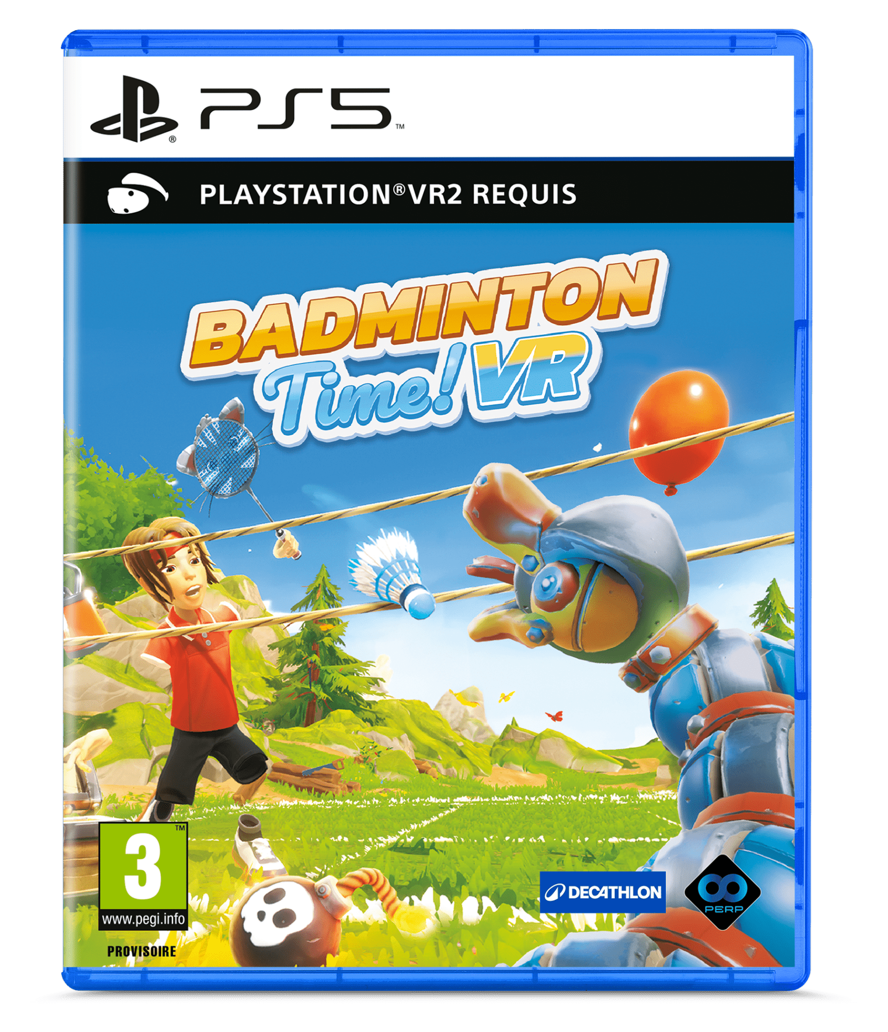 Badminton Time VR PS5 (PSVR2) - Jeux Vidéo Physique - PERP GAMES - Shop Just for Games