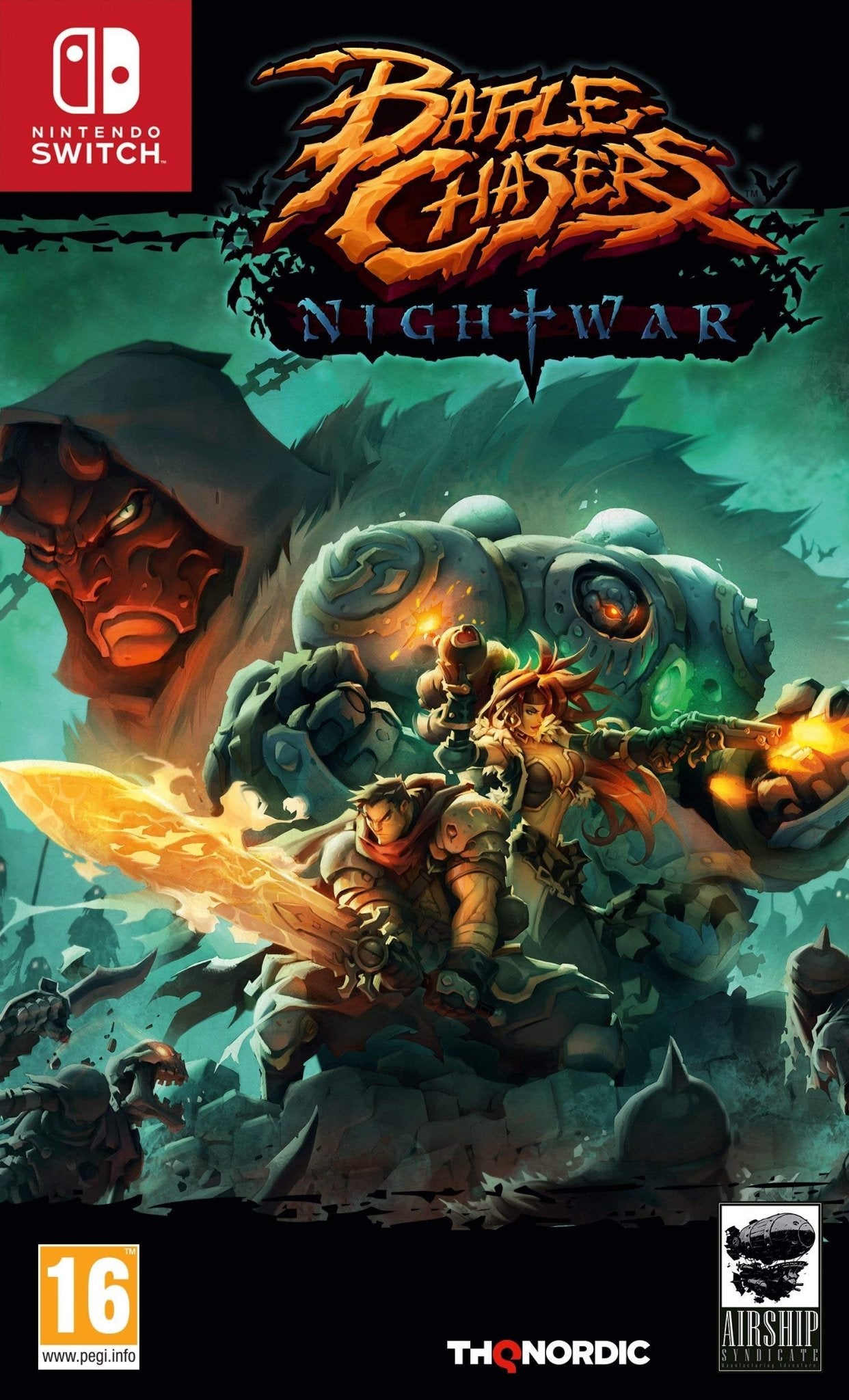 Battle Chasers Nightwar SWITCH - Jeux Vidéo Physique - THQ NORDIC GAMES - Shop Just for Games