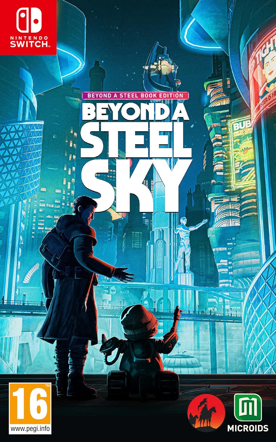 Beyond a Steel Sky Steelbook Edition Nintendo Switch - Jeux Vidéo Physique - MICROIDS - Shop Just for Games