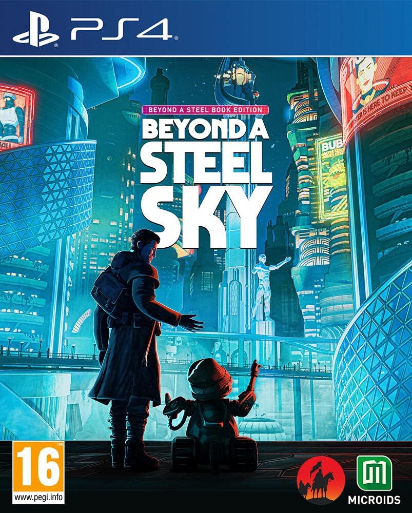 Beyond a Steel Sky Steelbook Edition PS4 - Jeux Vidéo Physique - MICROIDS - Shop Just for Games
