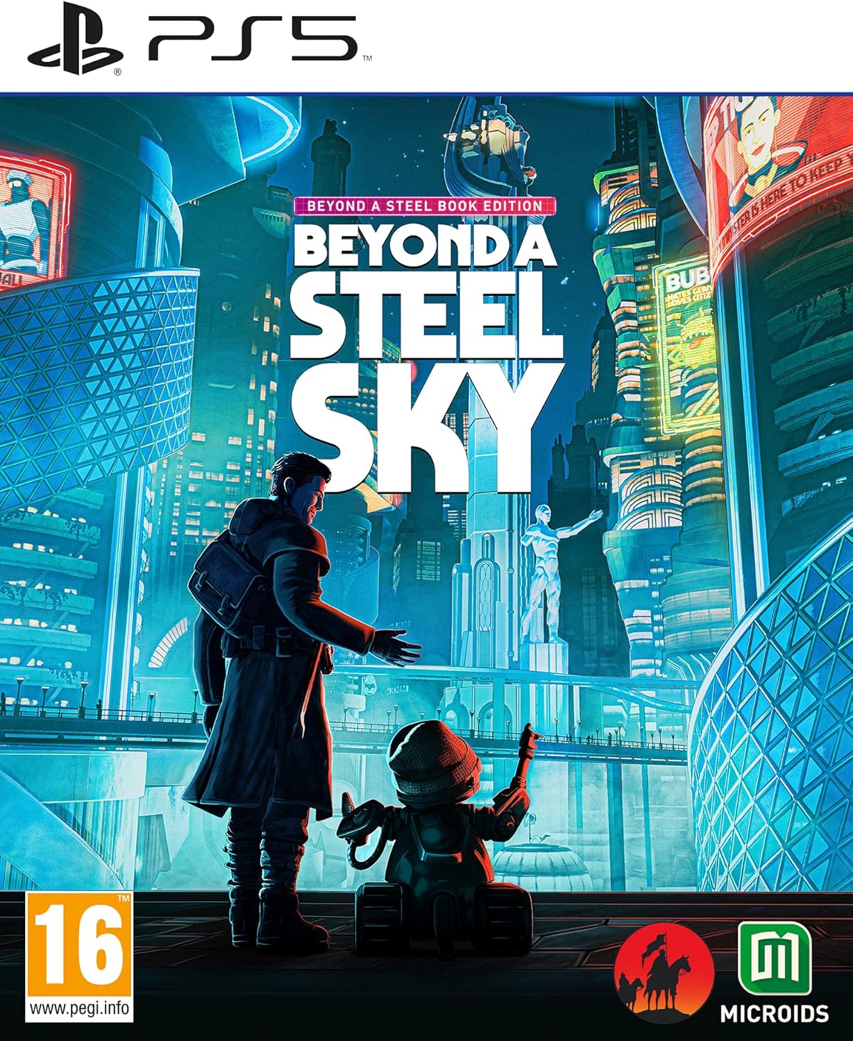 Beyond a Steel Sky Steelbook Edition PS5 - Jeux Vidéo Physique - MICROIDS - Shop Just for Games