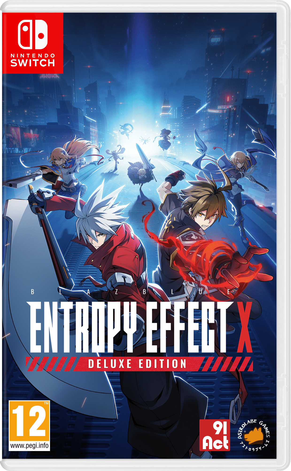 Blazblue Entropy Effect X Deluxe Edition Nintendo Switch - Jeux Vidéo Physique - UIE - Shop Just for Games