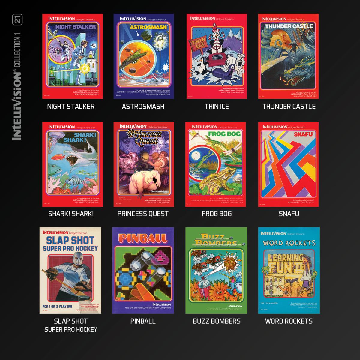 Blaze Evercade - Intellivision Collection 1 - Cartouche n° 21 - Jeux Rétro - Evercade - Shop Just for Games