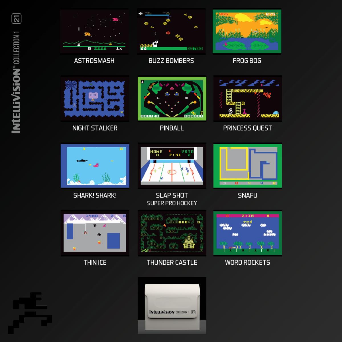 Blaze Evercade - Intellivision Collection 1 - Cartouche n° 21 - Jeux Rétro - Evercade - Shop Just for Games