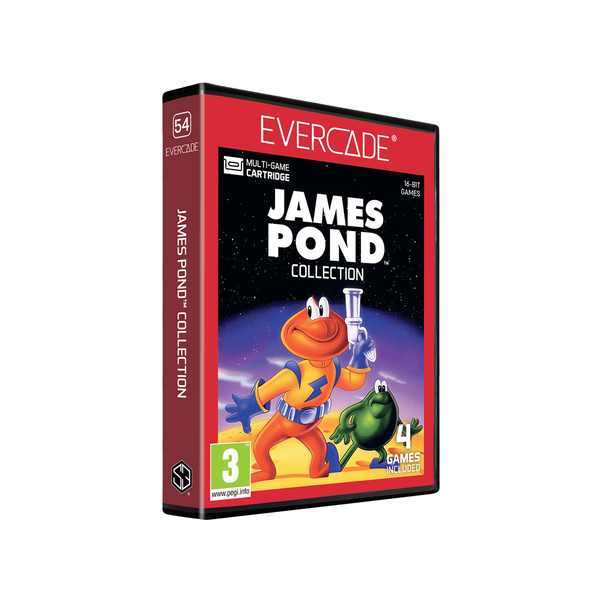 Blaze Evercade - James Pond Collection - Cartouche n°54 - Jeux Rétro - Evercade - Shop Just for Games
