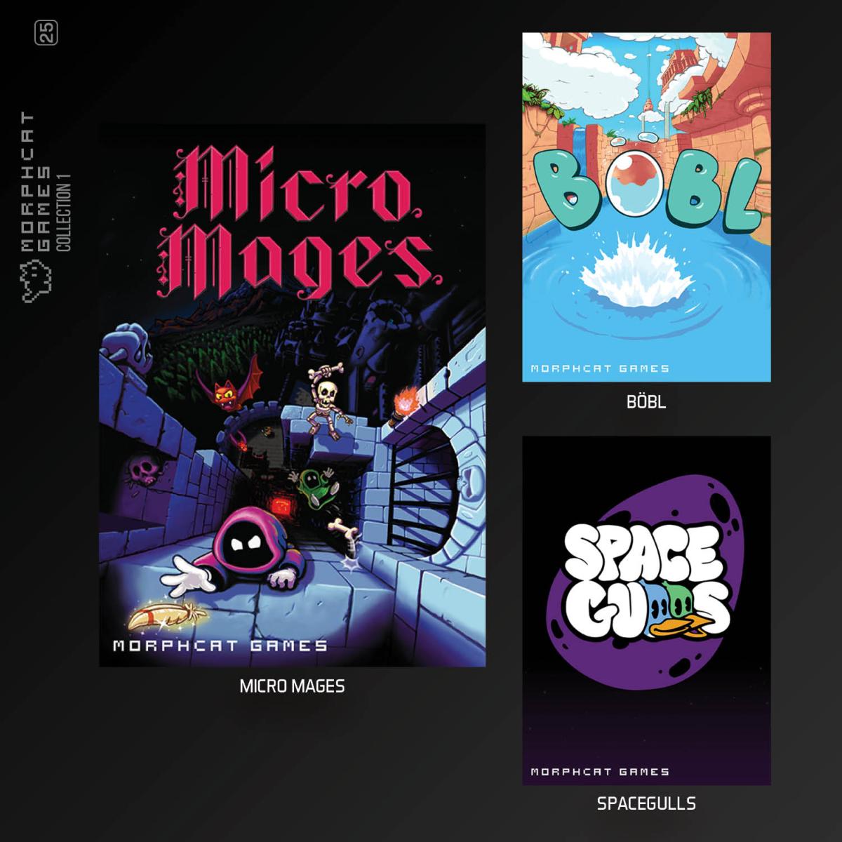 Blaze Evercade - Morphcat Cartridge 1 - Cartouche n° 25 - Jeux Rétro - Evercade - Shop Just for Games
