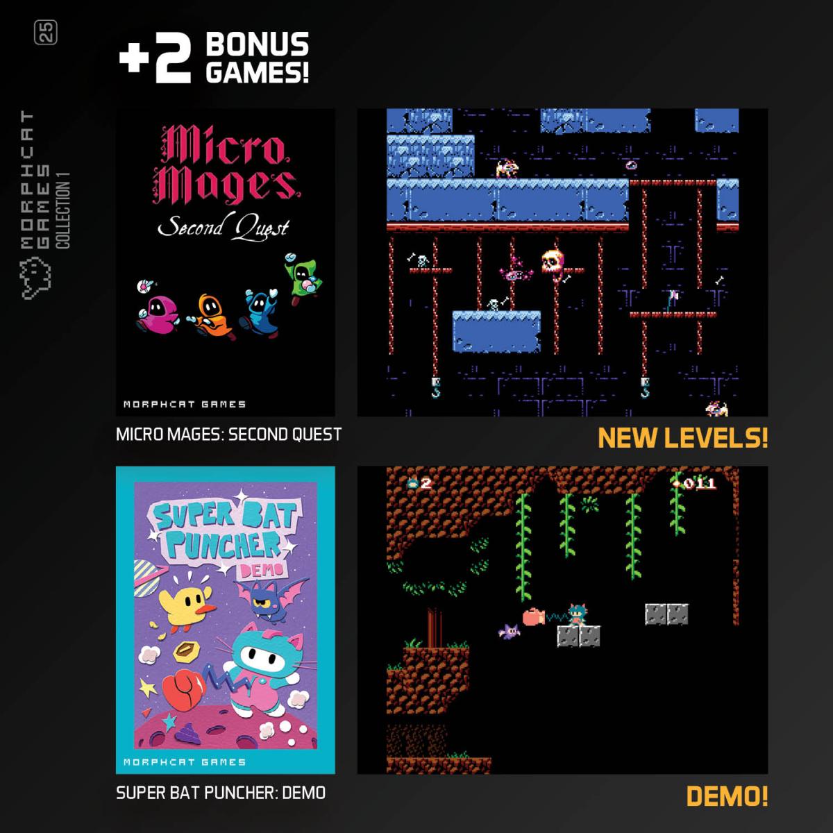 Blaze Evercade - Morphcat Cartridge 1 - Cartouche n° 25 - Jeux Rétro - Evercade - Shop Just for Games