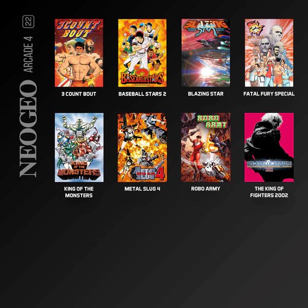 Blaze Evercade - NEOGEO Arcade Collection 4 - Cartouche n°22 - Jeux Rétro - Evercade - Shop Just for Games