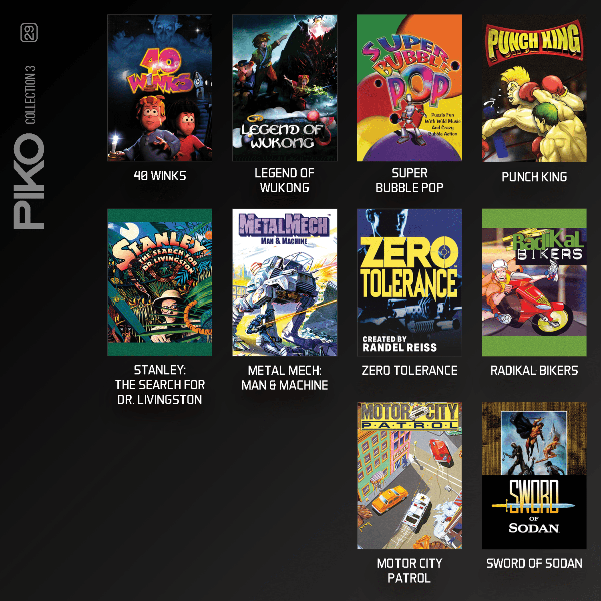 Blaze Evercade - Piko Collection 3 - Cartouche Arcade n° 29 - Jeux Rétro - Evercade - Shop Just for Games