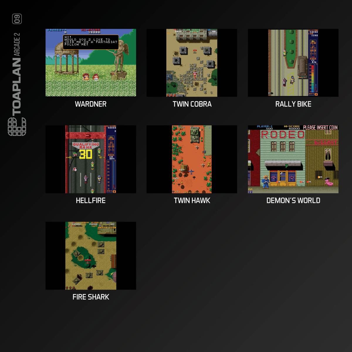 Blaze Evercade - Toaplan Collection 2 - Cartouche Arcade n° 09 - Jeux Rétro - Evercade - Shop Just for Games