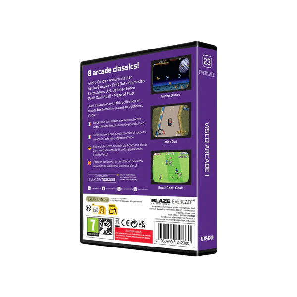 Blaze Evercade - VISCO Arcade Collection 1 - Cartouche n°23 - Jeux Rétro - Evercade - Shop Just for Games