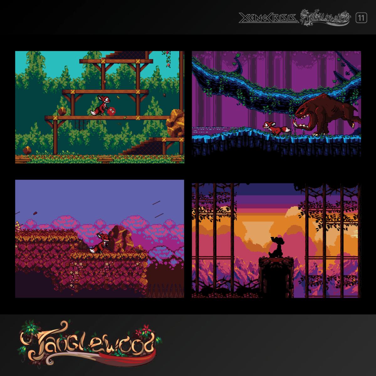 Blaze Evercade - Xeno Crisis + Tanglewood - Cartouche n° 11 - Jeux Rétro - Evercade - Shop Just for Games