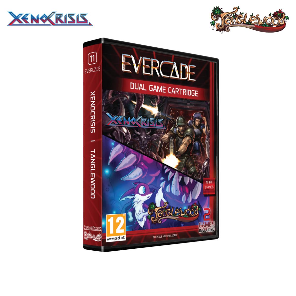 Blaze Evercade - Xeno Crisis + Tanglewood - Cartouche n° 11 - Jeux Rétro - Evercade - Shop Just for Games