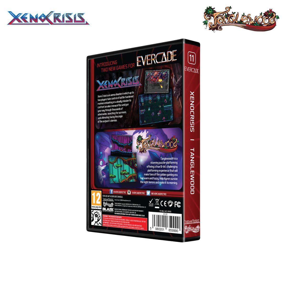 Blaze Evercade - Xeno Crisis + Tanglewood - Cartouche n° 11 - Jeux Rétro - Evercade - Shop Just for Games