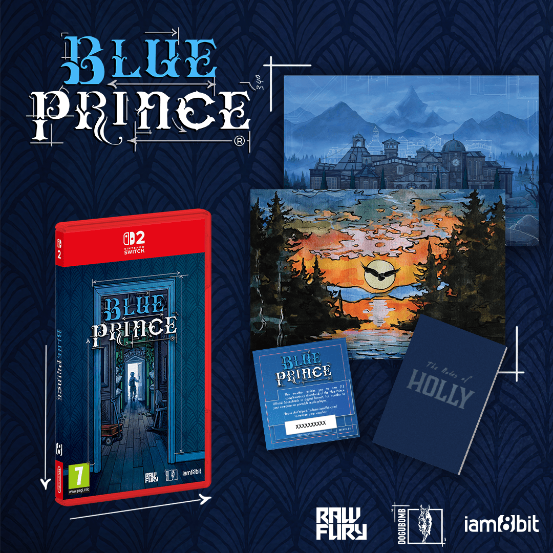 Blue Prince Switch 2 - Jeux Vidéo Physique - UIE - Shop Just for Games