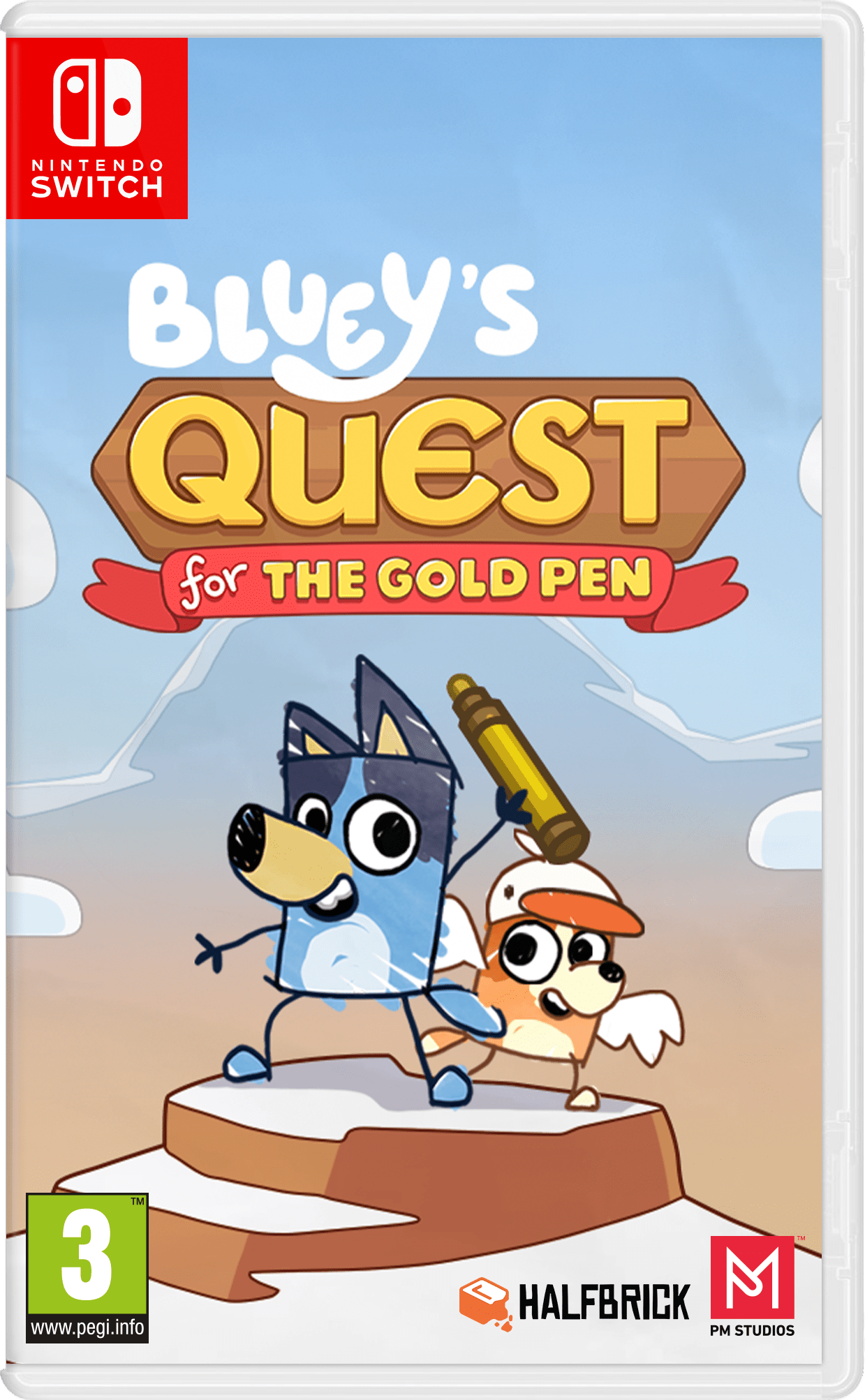 Bluey's Quest for the Gold Pen Nintendo Switch - Jeux Vidéo Physique - UIE - Shop Just for Games