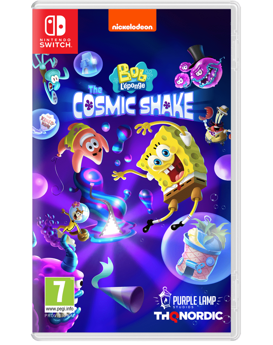 Bob L'Eponge The Cosmic Shake Nintendo SWITCH - Jeux Vidéo Physique - THQ NORDIC GAMES - Shop Just for Games