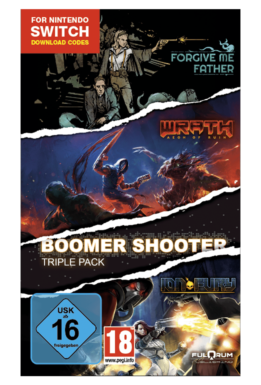 Boomer Shooter Triple Pack Nintendo Switch (Code de téléchargement) - Jeux Vidéo Code de Téléchargement - CONTACT SALES - Shop Just for Games