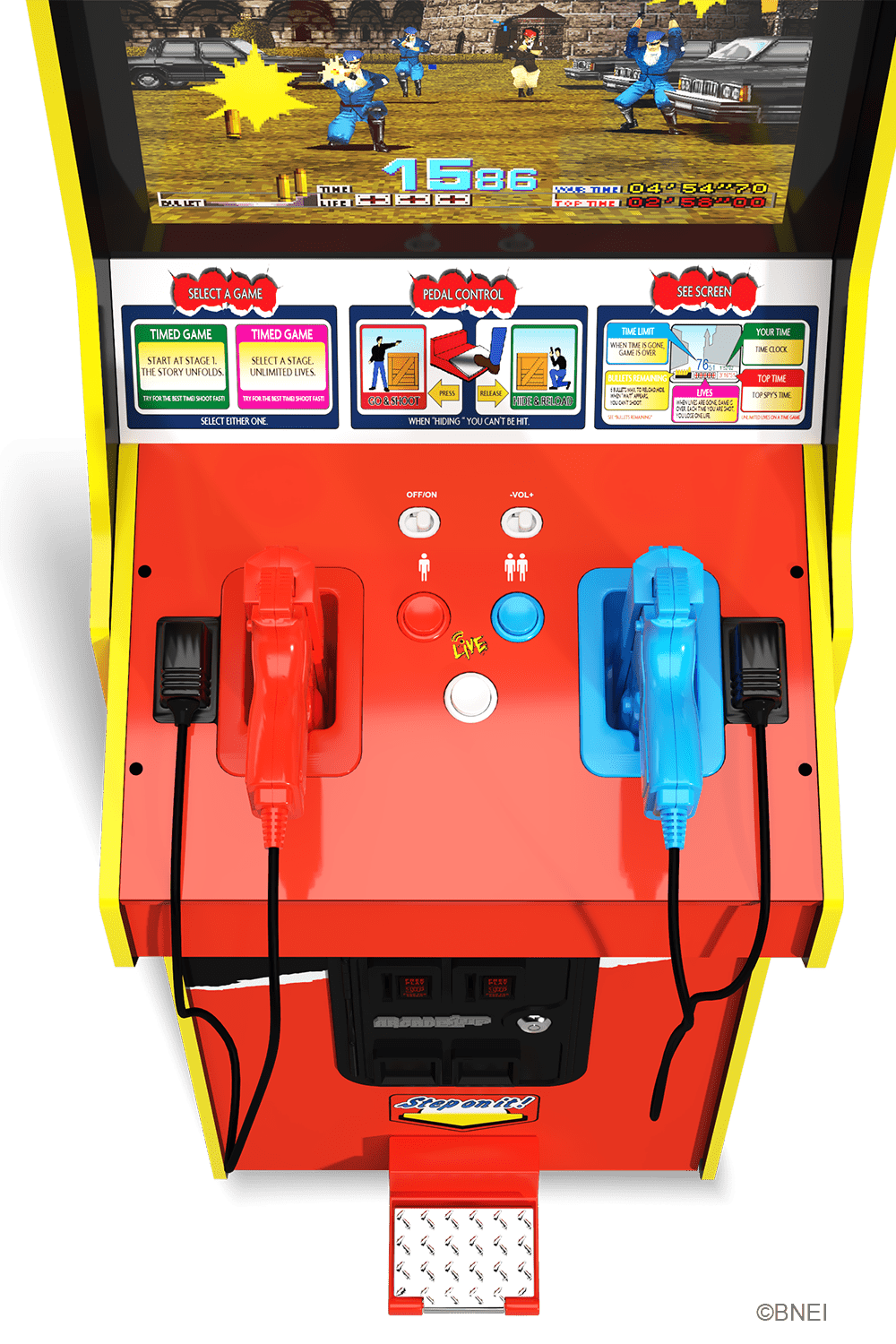 Borne Arcade1Up Time Crisis Arcade Machine - Borne arcade - Arcade1Up - Shop Just for Games