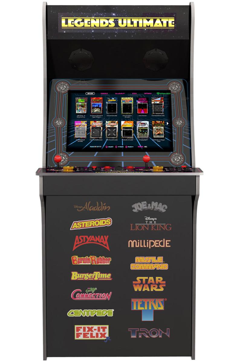Borne d'arcade Legends Ultimate 300 Jeux HA8802B - Borne arcade - AtGames - Shop Just for Games