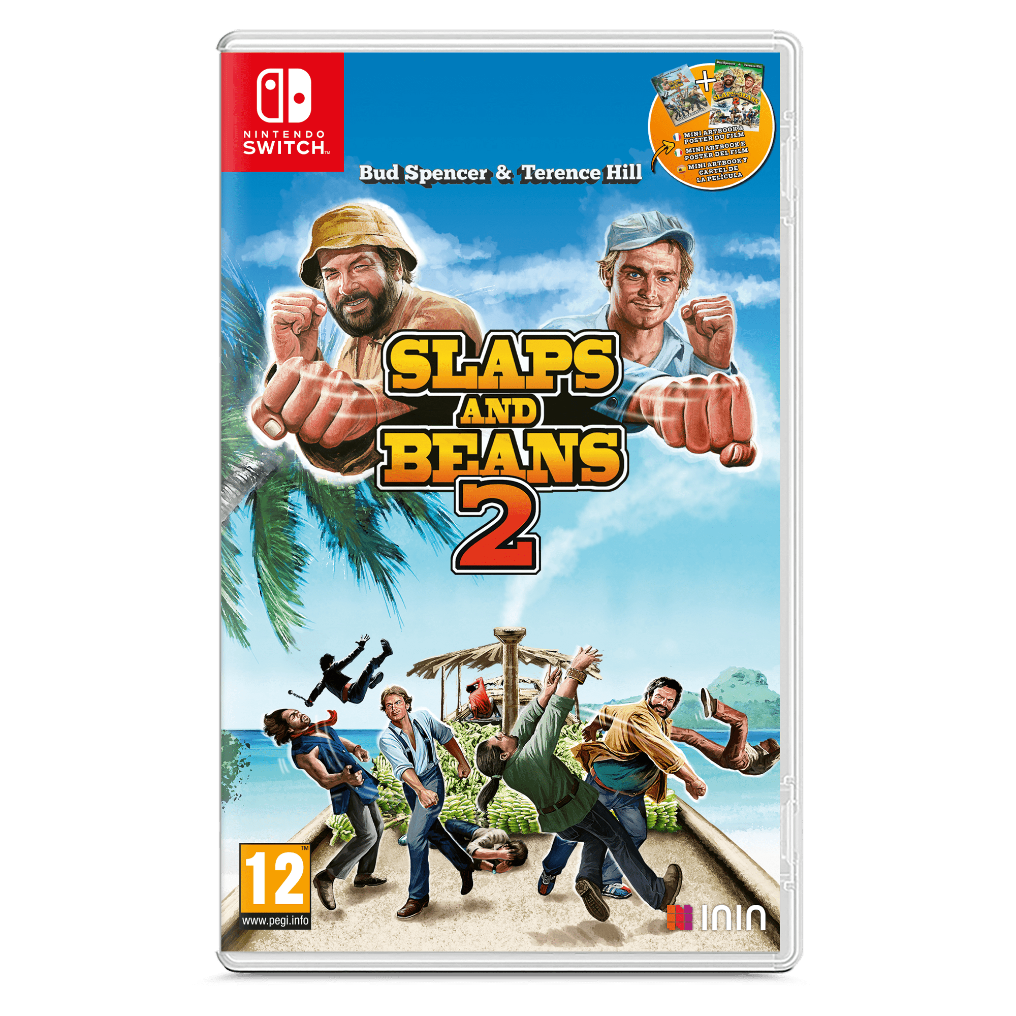 Bud Spencer & Terence Hill Slaps and Beans 2 Nintendo SWITCH - Jeux Vidéo Physique - ININ - Shop Just for Games