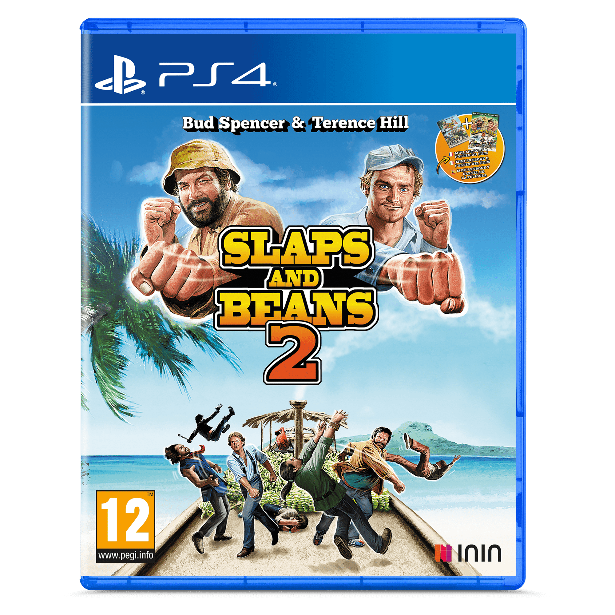 Bud Spencer & Terence Hill Slaps and Beans 2 PS4 - Jeux Vidéo Physique - ININ - Shop Just for Games