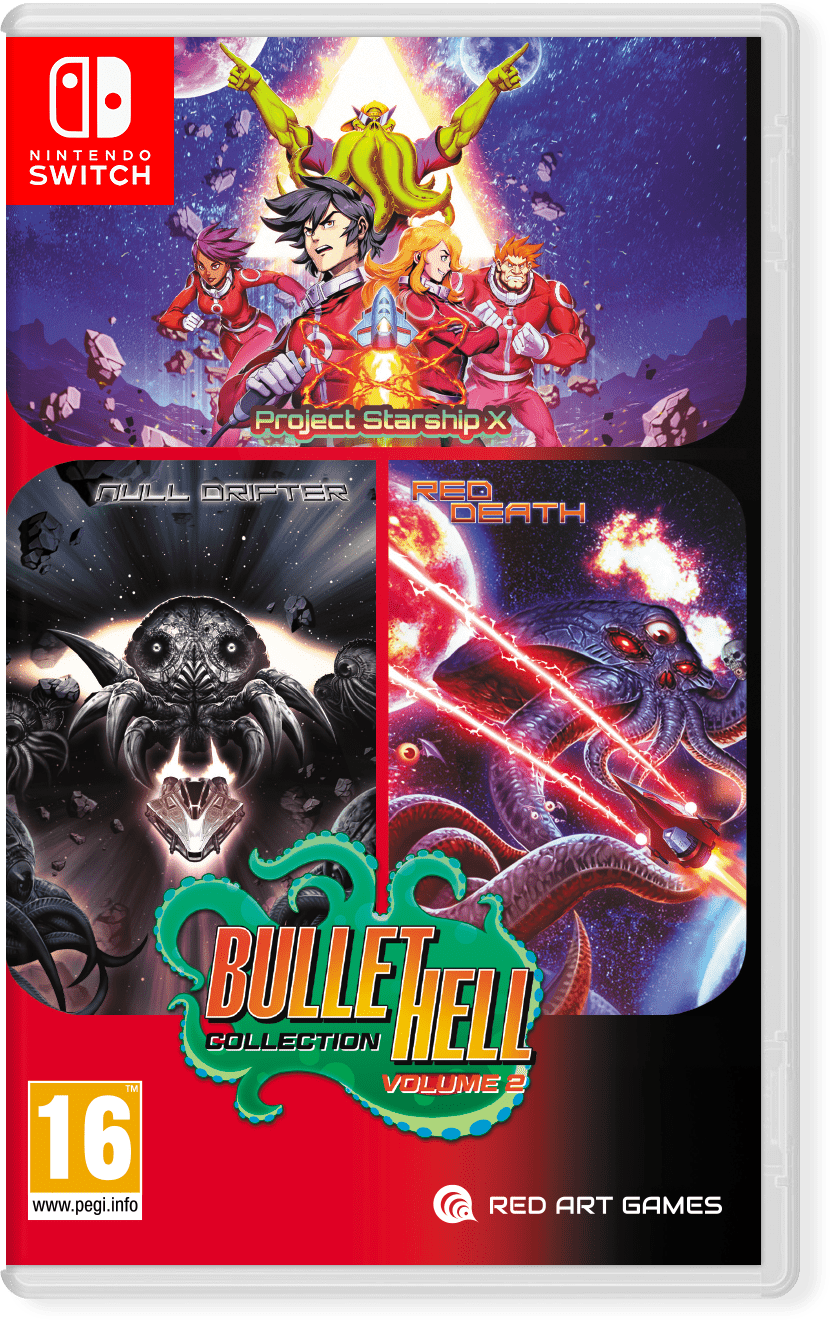 Bullet Hell Collection Volume 2 SWITCH - Jeux Vidéo Physique - Red Art Games - Shop Just for Games