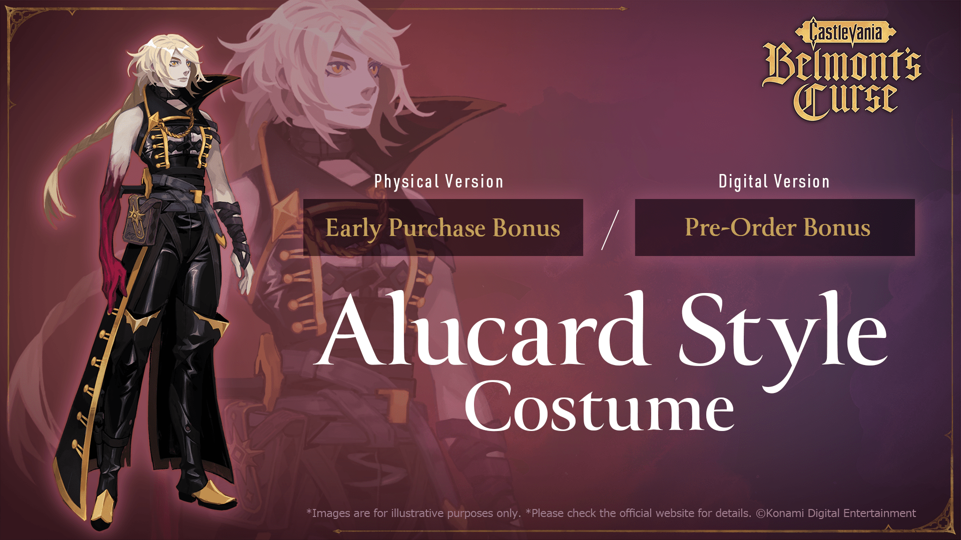 Castlevania Belmont’s Curse Midnight Edition SWITCH - Jeux Vidéo Physique - Konami - Shop Just for Games