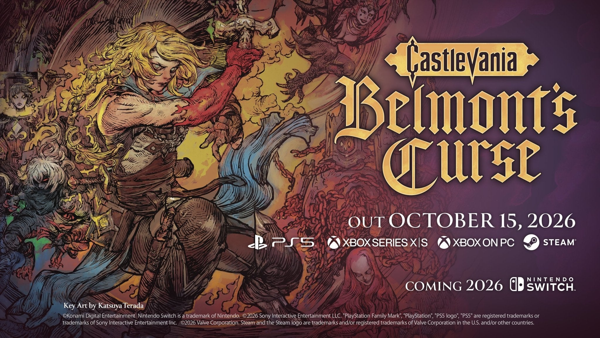 Castlevania Belmont’s Curse Midnight Edition SWITCH - Jeux Vidéo Physique - Konami - Shop Just for Games