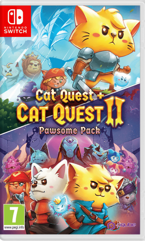 Cat Quest 1+2 Pawsome Pack SWITCH - Jeux Vidéo Physique - PQUBE - Shop Just for Games