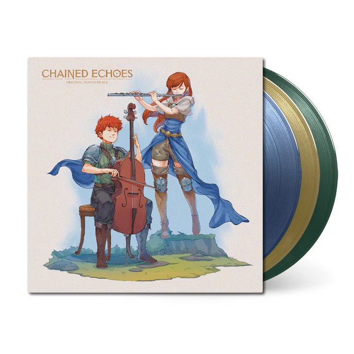 Chained Echoes Original Game Soundtrack - 3LP - Vinyles - Black Screen Records - Shop Just for Games