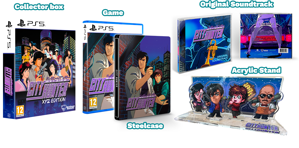 City Hunter XYZ Edition PS5 - Jeux Vidéo Physique - Red Art Games - Shop Just for Games