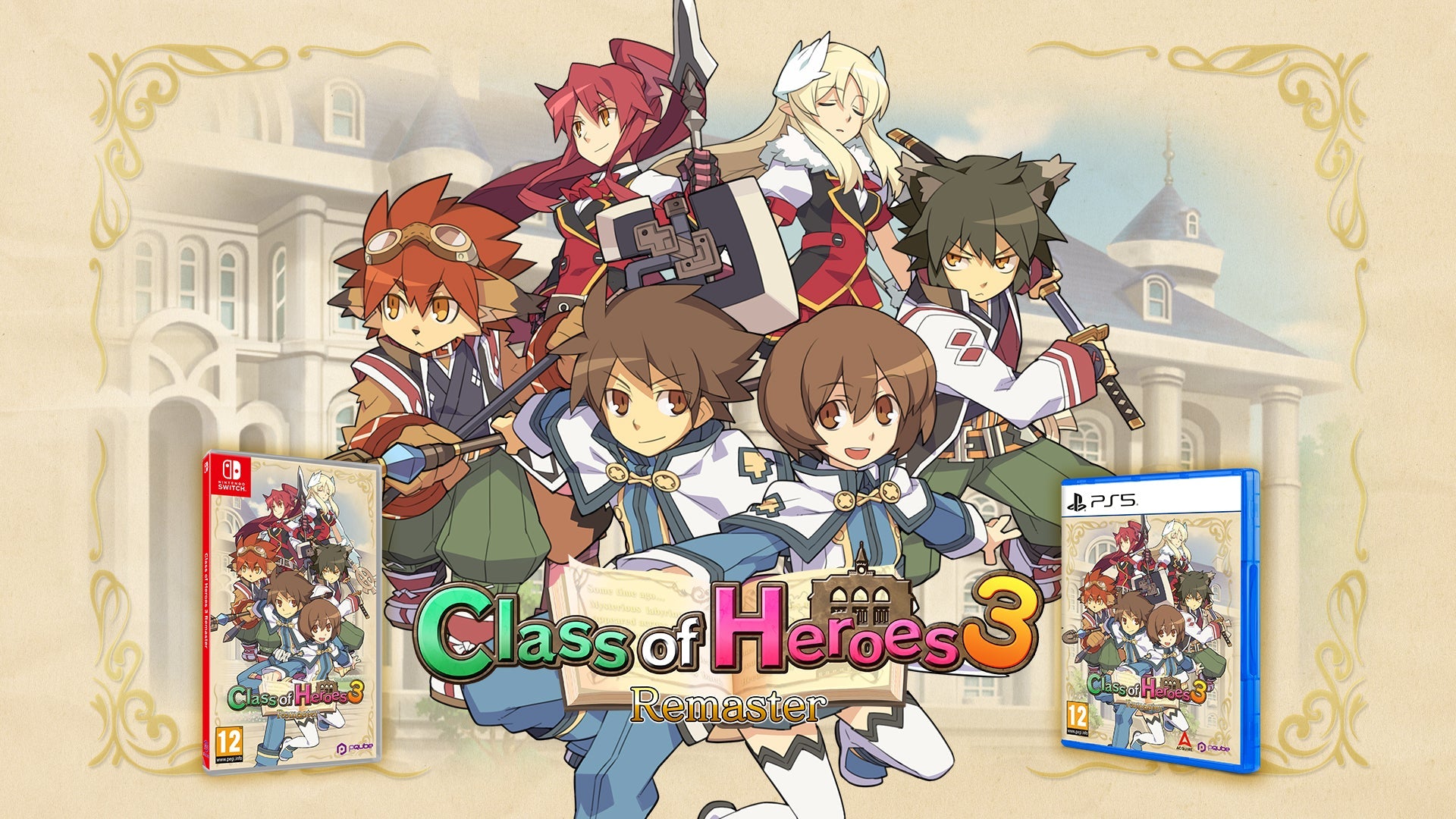 Class of Heroes 3 Remaster PS5 - Jeux Vidéo Physique - PQUBE - Shop Just for Games