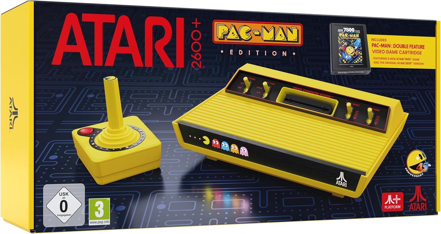 Console Atari 2600+ Pac - Man Edition - Console portable - Evercade - Shop Just for Games