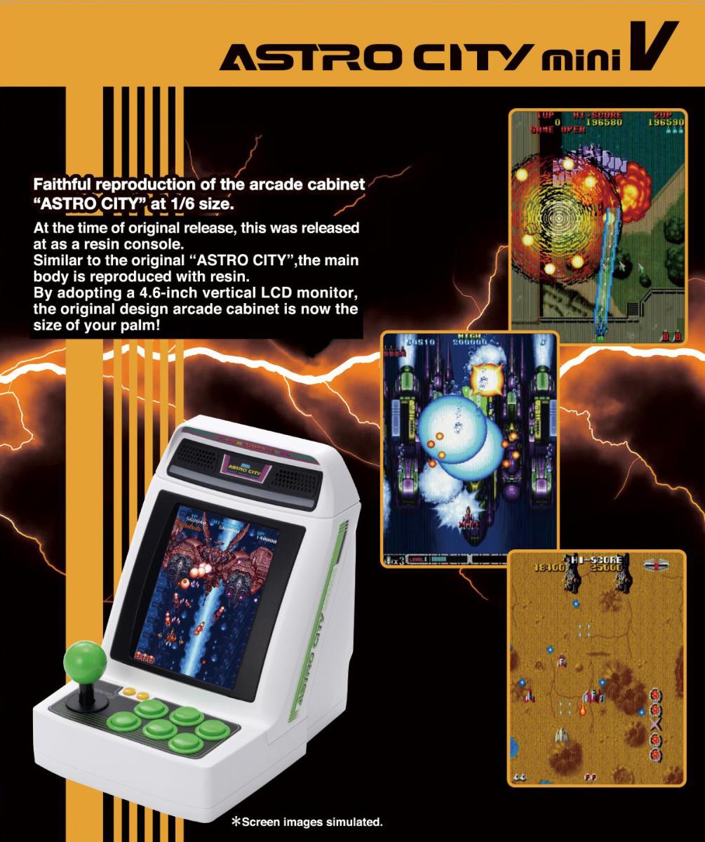 Console Sega Astro City Mini V - Console portable - Sega - Shop Just for Games