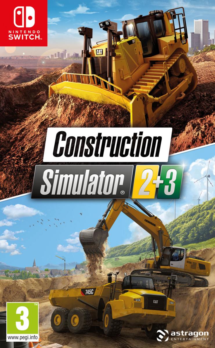 Construction Simulator 2+3 Switch - Jeux Vidéo Physique - UIG - Shop Just for Games