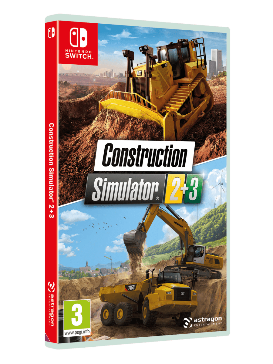 Construction Simulator 2+3 Switch - Jeux Vidéo Physique - UIG - Shop Just for Games