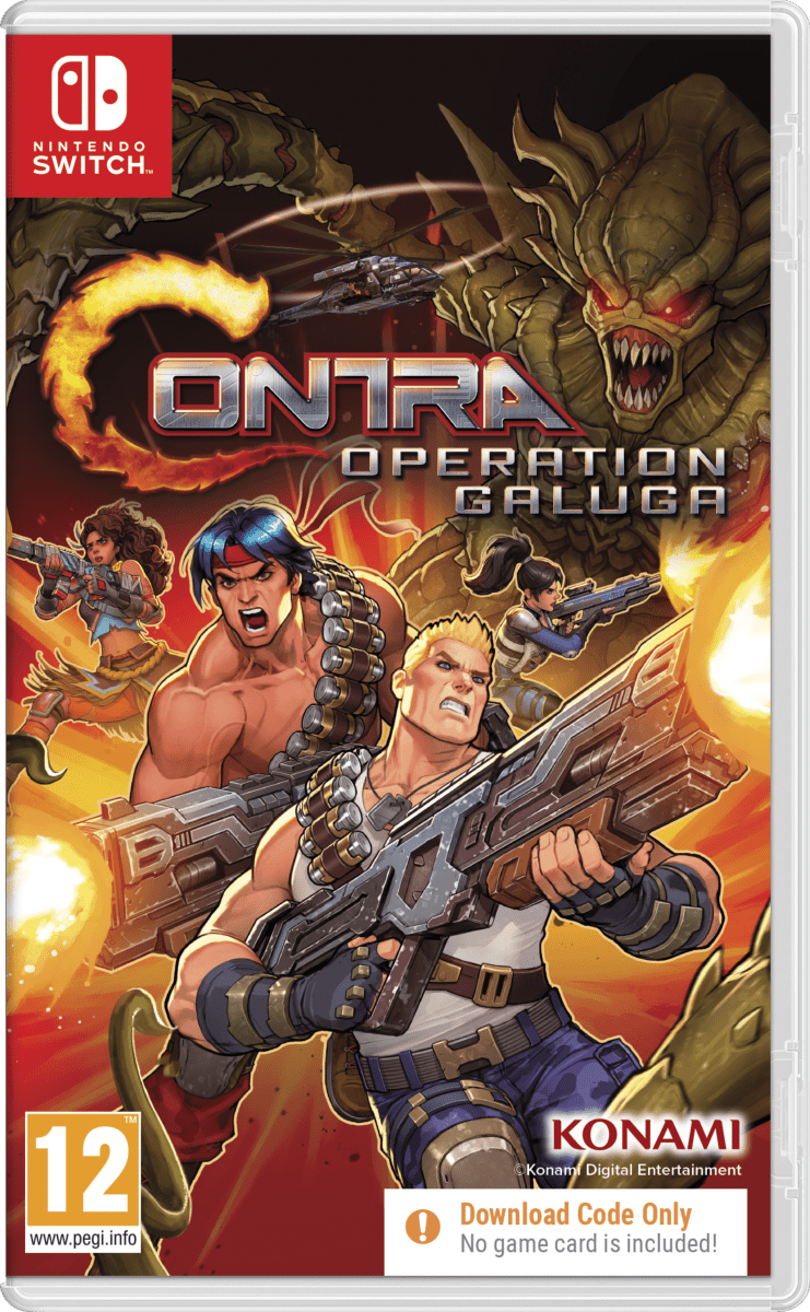 Contra Operation Galuga Nintendo Switch (Code de téléchargement) - Jeux Vidéo Code de Téléchargement - Konami - Shop Just for Games