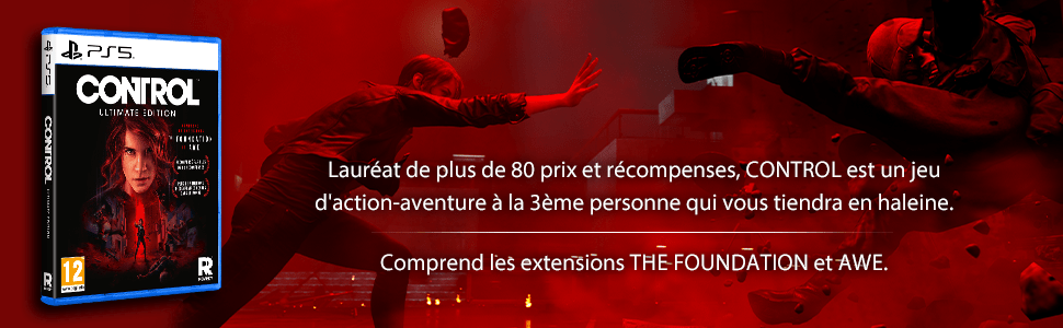 Control Ultimate Edition PS5 - Jeux Vidéo Physique - REMEDY - Shop Just for Games