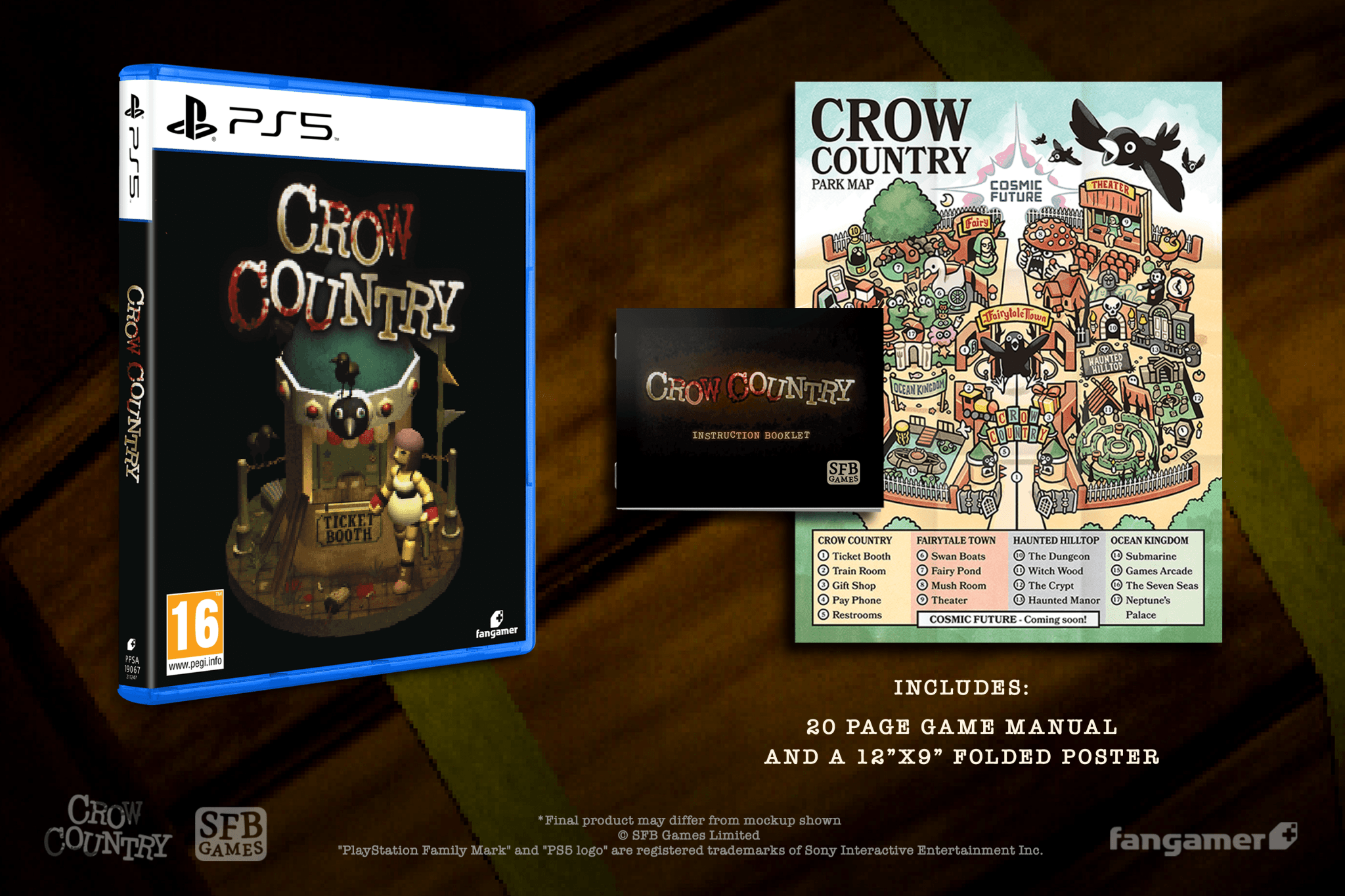 Crow Country PS5 - Jeux Vidéo Physique - UIE - Shop Just for Games