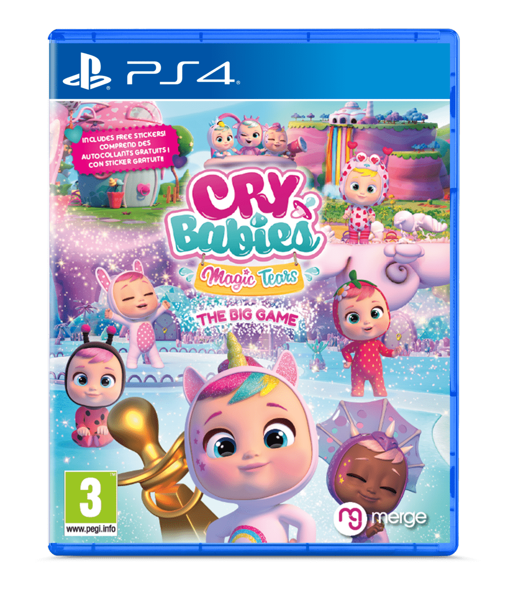 Cry Babies Magic Tears The Big Games PS4 - Jeux Vidéo Physique - MERGE - Shop Just for Games