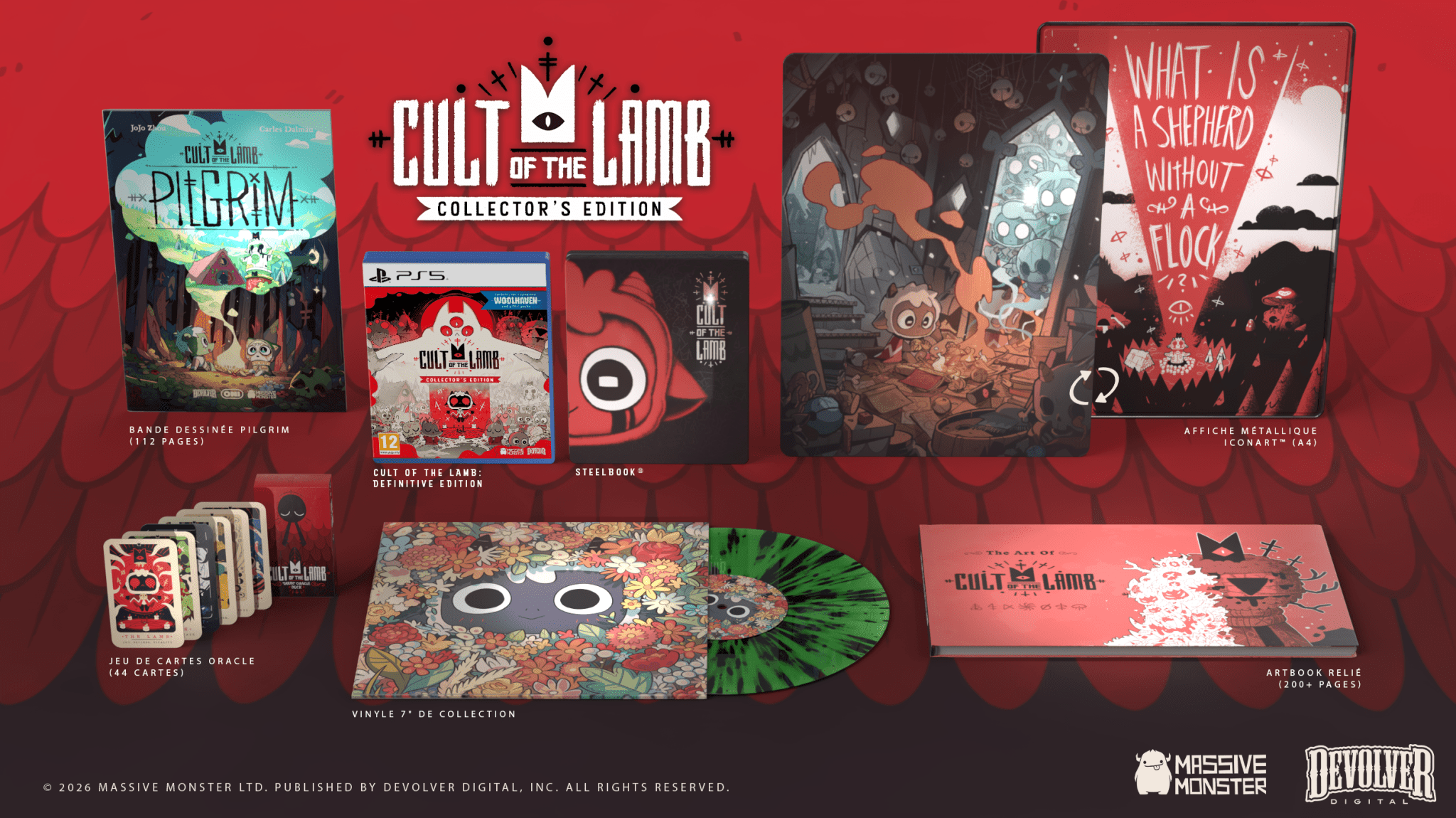 Cult of the Lamb Collector's Edition PS5 - Jeux Vidéo Physique - UIE - Shop Just for Games