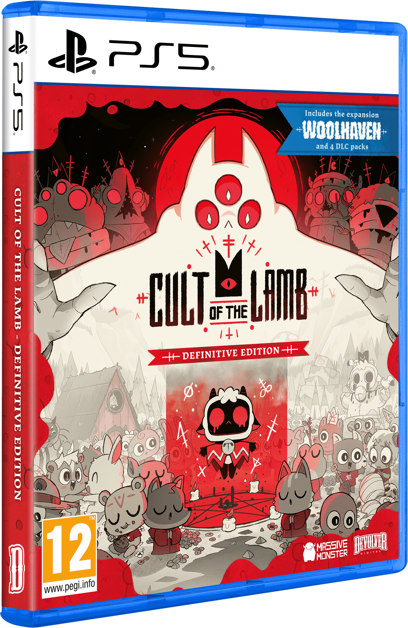 Cult of the Lamb Definitive Edition PS5 - Jeux Vidéo Physique - UIE - Shop Just for Games