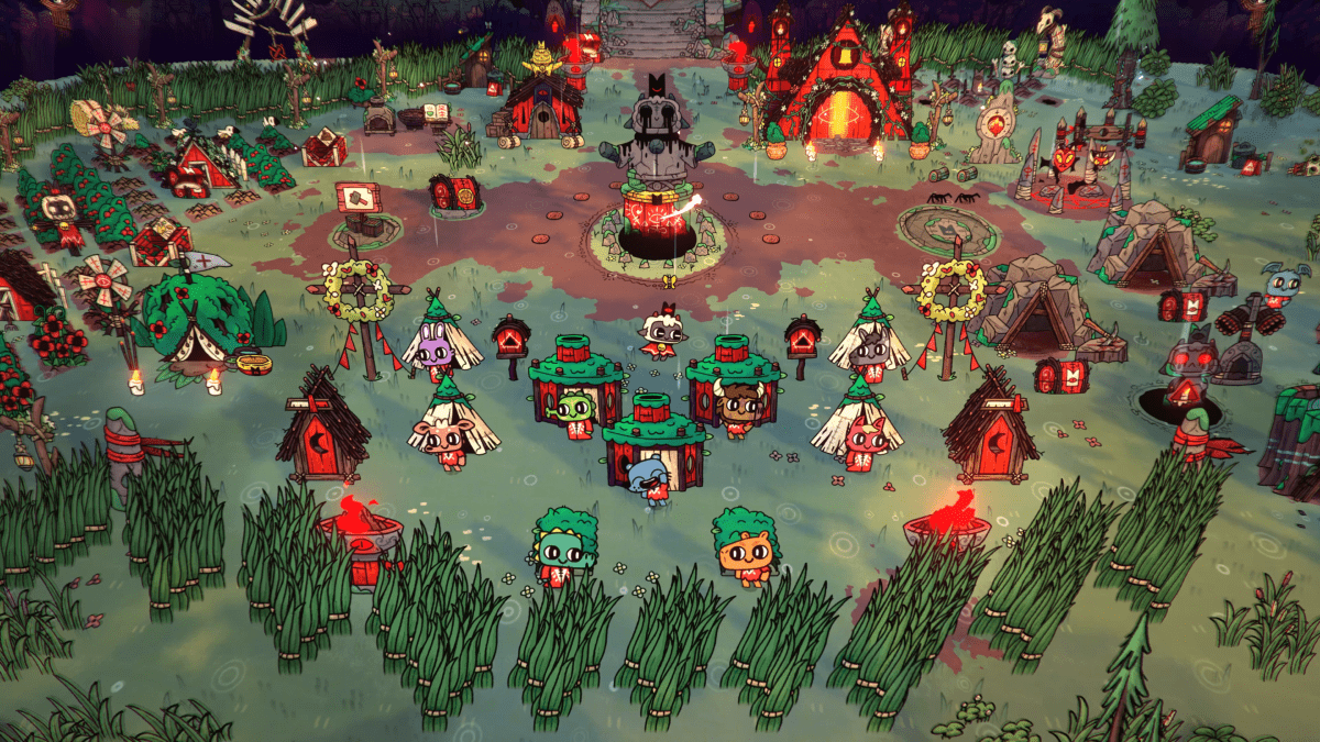 Cult of the Lamb Nintendo SWITCH - Jeux Vidéo Physique - Devolver Digital - Shop Just for Games